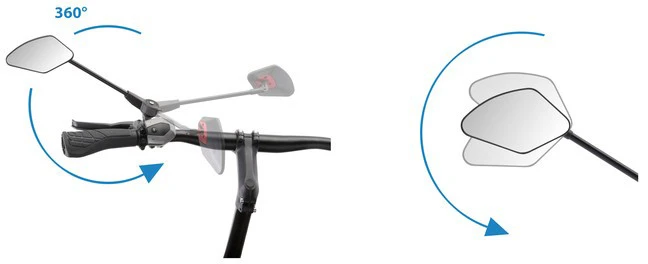 Krampe E-Bike Fahrradspiegel KF Cross - Klappbar – Bild 2