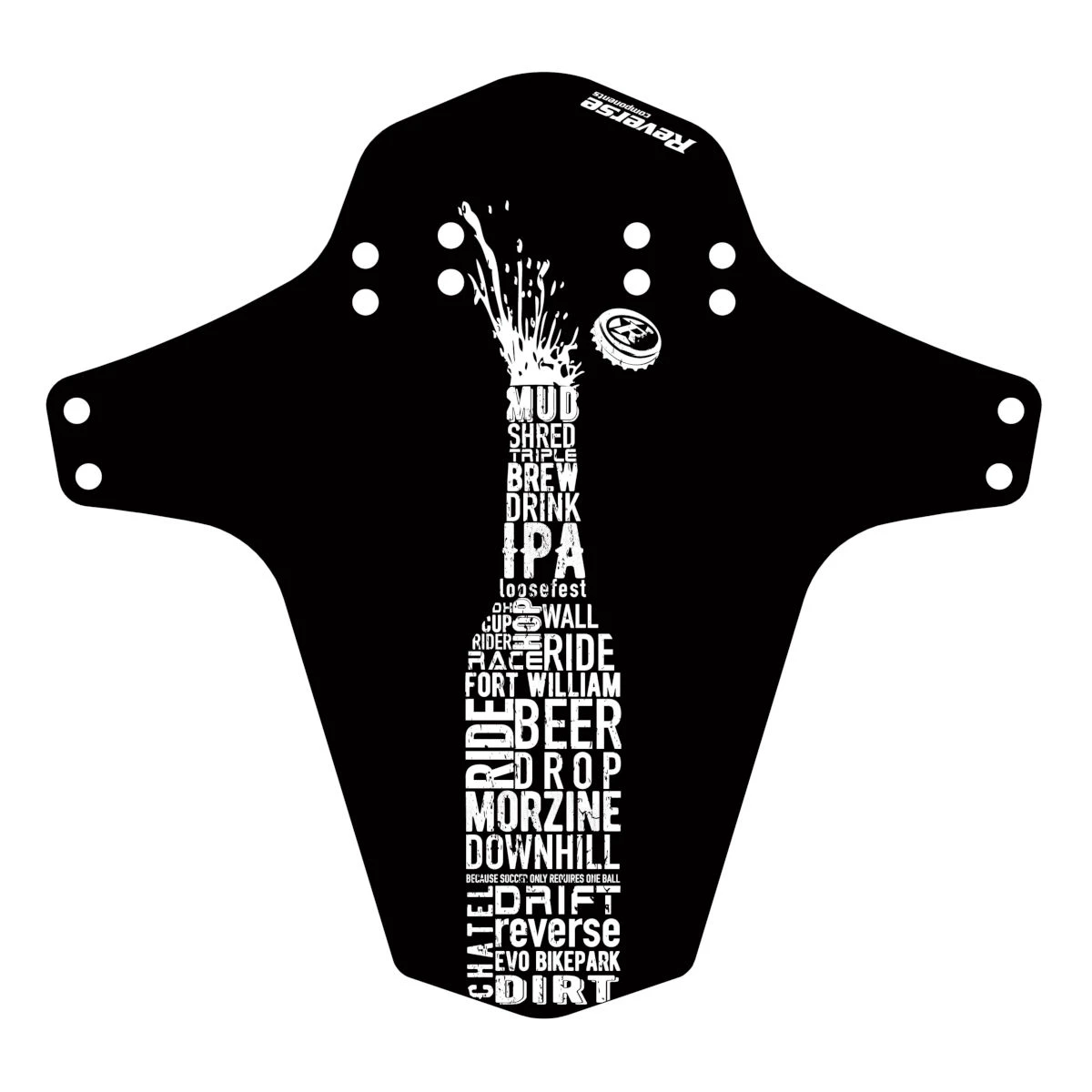 Reverse Universal Fahrrad Schutzblech - Mud Fender Spritzschutz – Bild 14